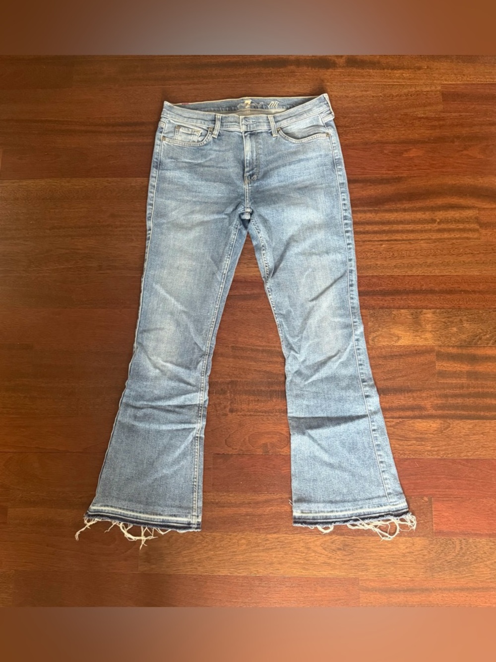 7 For All Mankind Women's Ali High-Waist Flare Jeans Size 31